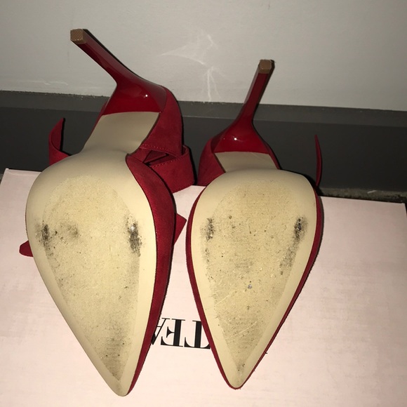 Red JustFab shoes - Picture 2 of 3